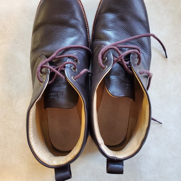 Samuel Hubbard Brown Leather Casual Lace Up Shoes - Picture 6 of 6